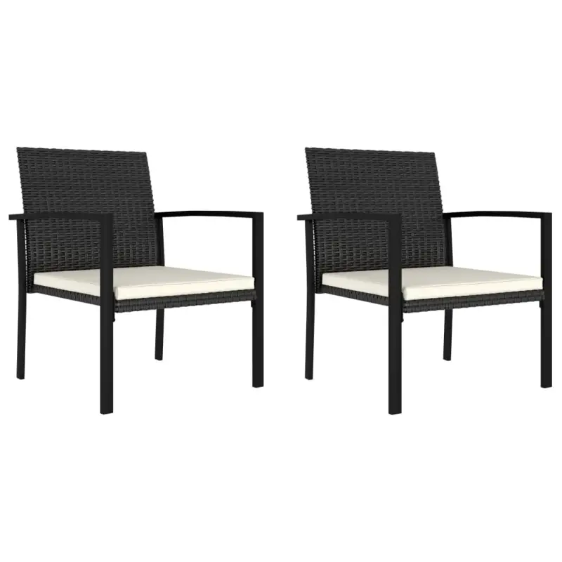 Poly Rattan Tuinstoelen Set voor een Moderne en opvallende tuinstijl