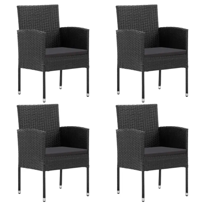 Poly rattan tuinstoelen voor een comfortabele zitervaring in de tuin