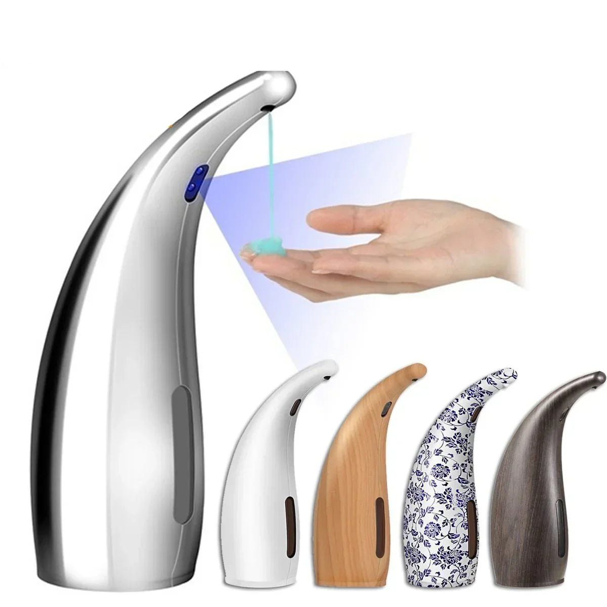Automatische Zeepdispenser “HygiFlow” met Sensor en Modern Design