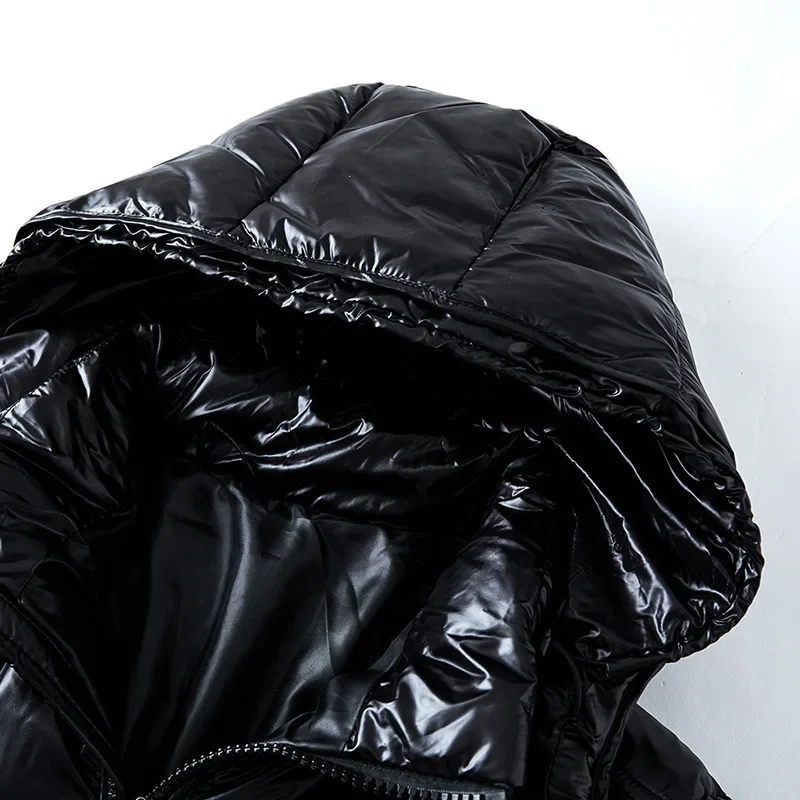 Glanzende Donsjas Dames – Lichtgewicht Waterafstotende Winterjas met Luxe Warmte