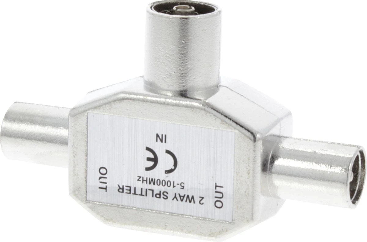 Q-Link Coax Splitter 2-Weg