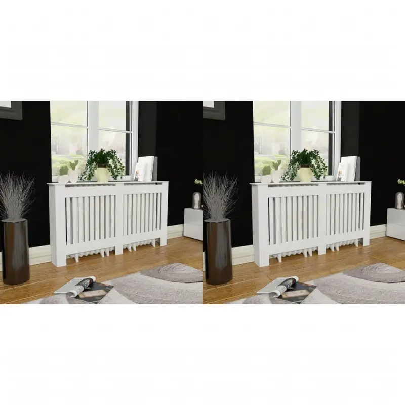 Radiatorombouw met levert inhoud voor decoratie en extra opbergruimte