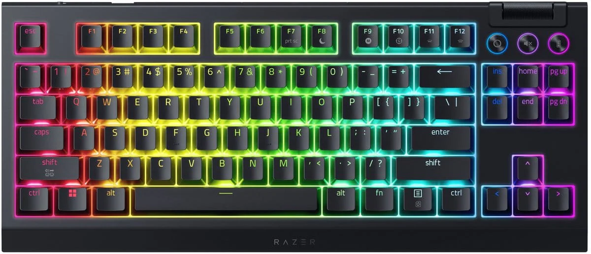 Razer BlackWidow V4 TKL HyperSpeed Gaming Keyboard
