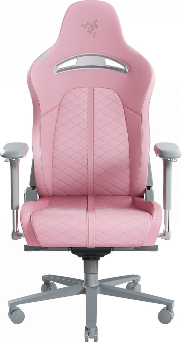 Razer Enki Gaming Chair with Built-in Lumbar Support Quartz
