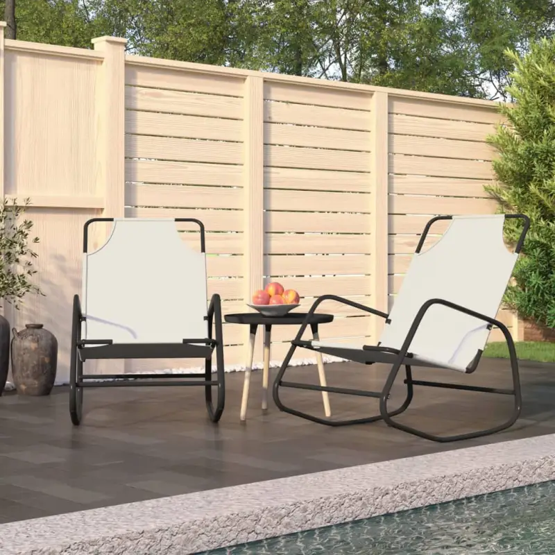 Relaxstoelen met gepoedercoat staal voor ultiem comfort en stijl