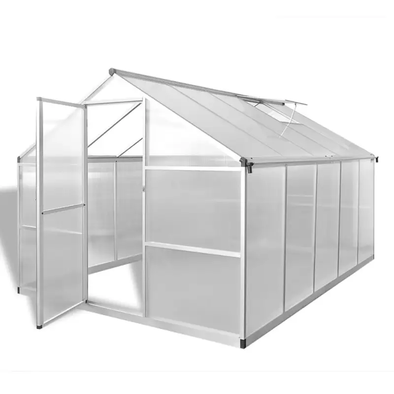 Ruime tuinkas met sterke profielen voor optimale plantenbescherming
