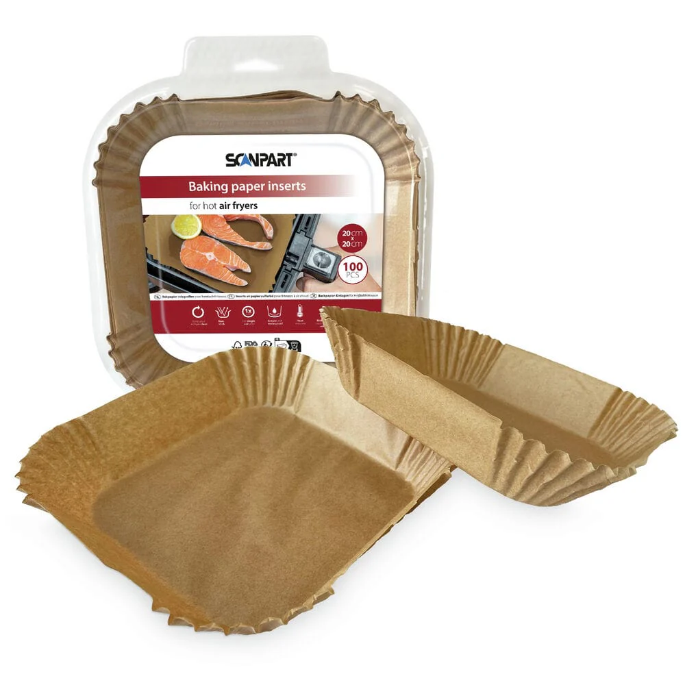 Scanpart Bakpapier Inlegvellen Airfryer 20x20cm