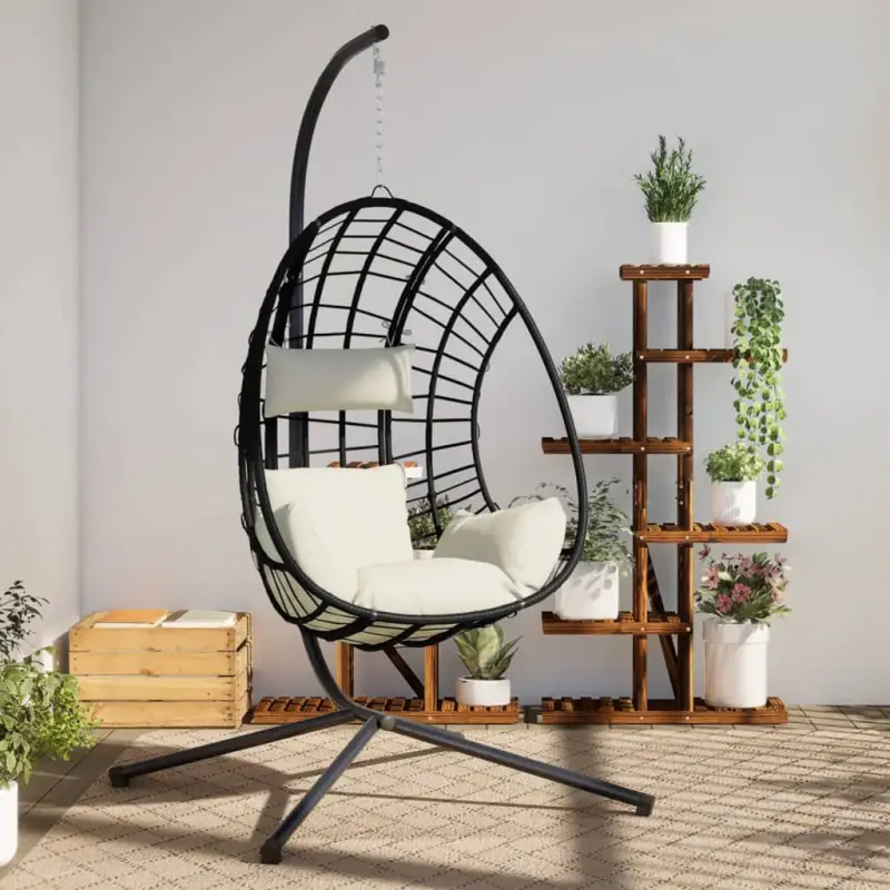 Schommelbanken met natuurlijk rattan de ideale keuze voor ontspanning
