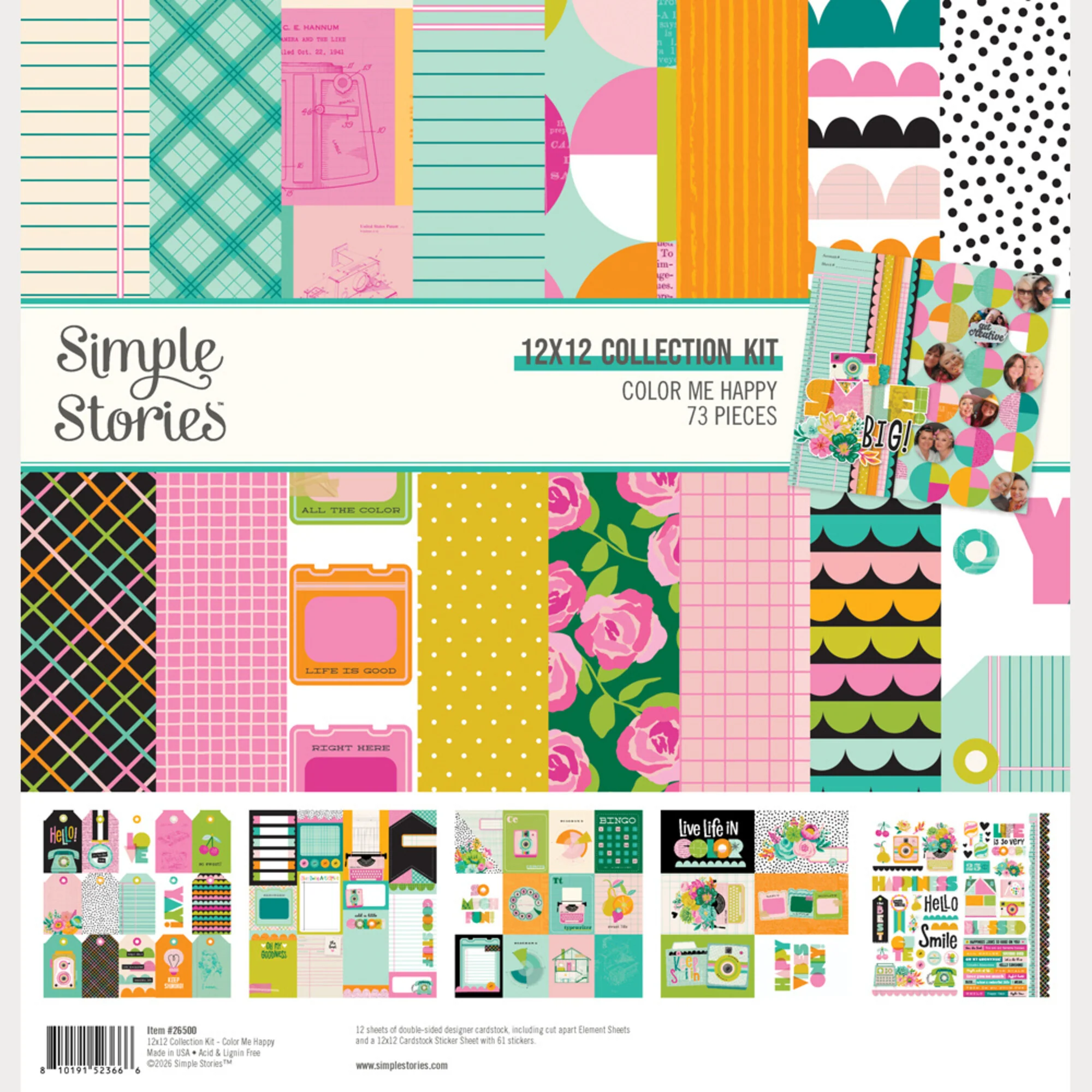 Simple Stories Color me happy