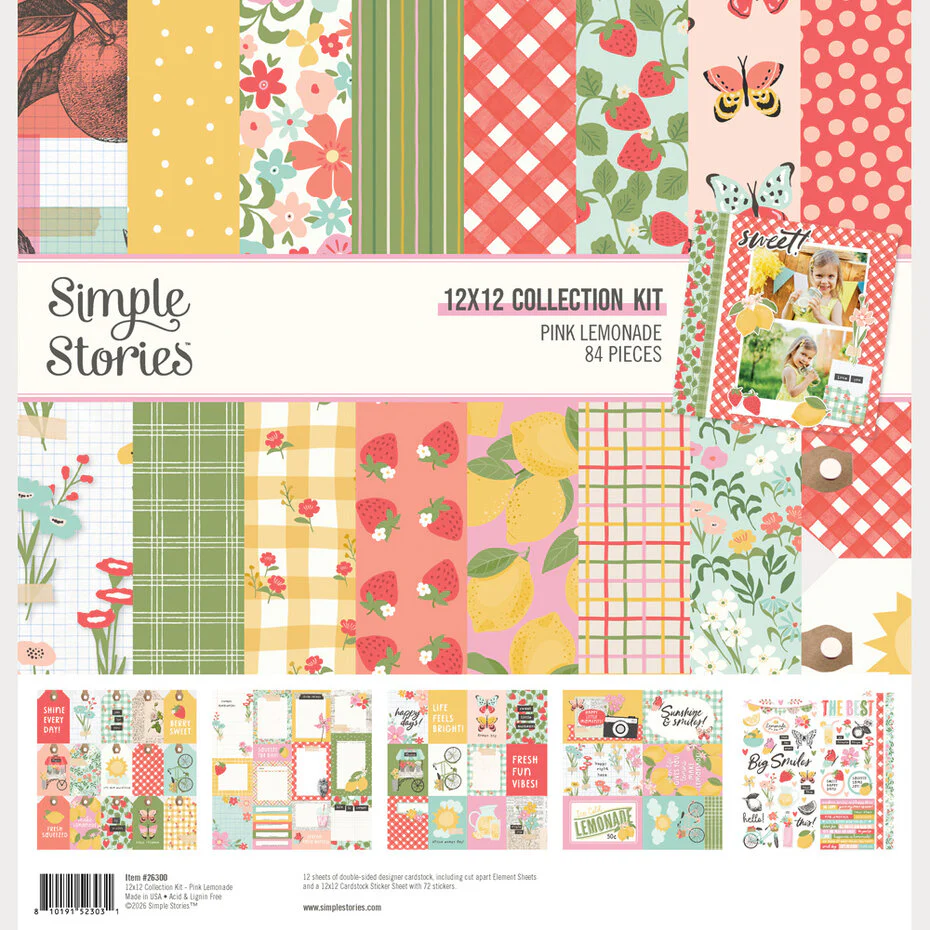 Simple Stories Pink lemonade