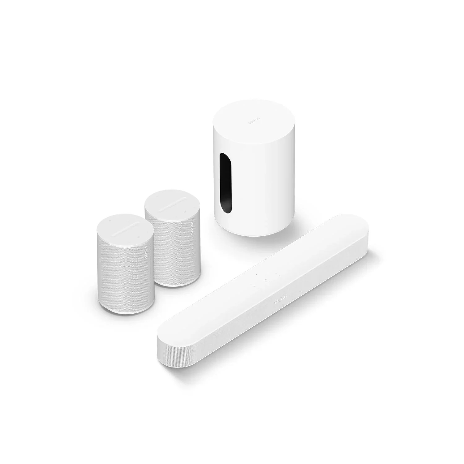 Sonos Beam (Gen 2) + Era 100 + Sub Mini (Surround Film Set)