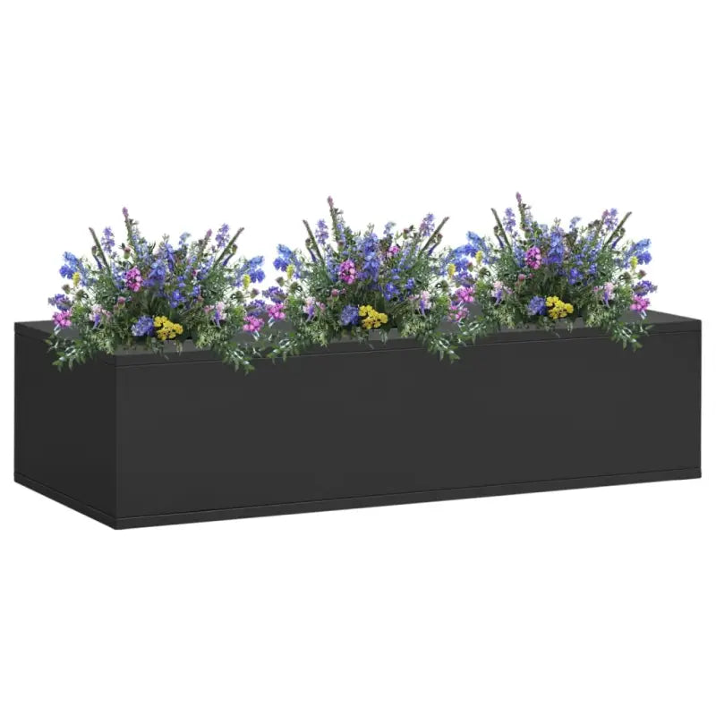 Stalen Bloempot voor op kantoor met duurzame en gemakkelijke reiniging