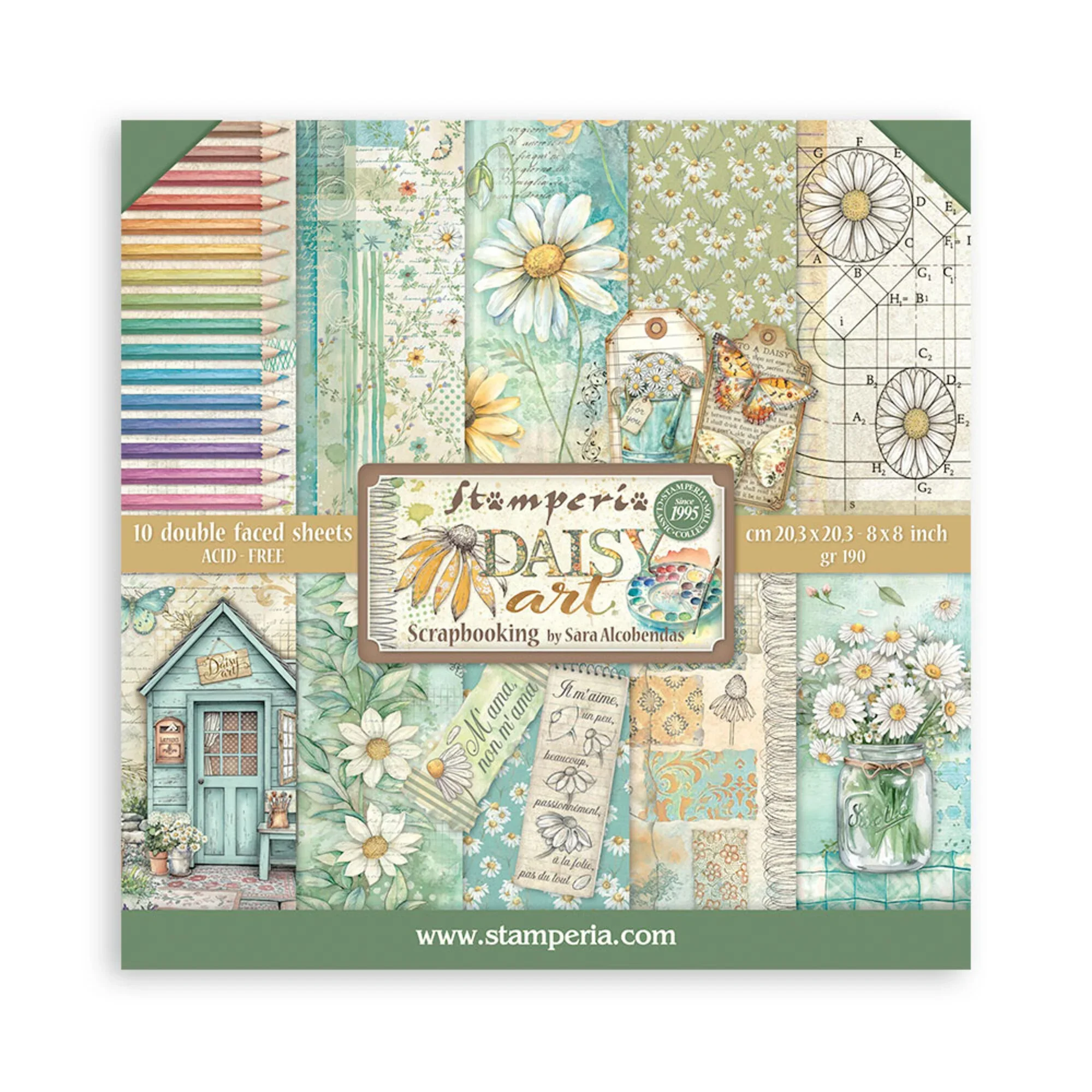 Stamperia Daisy Art papier