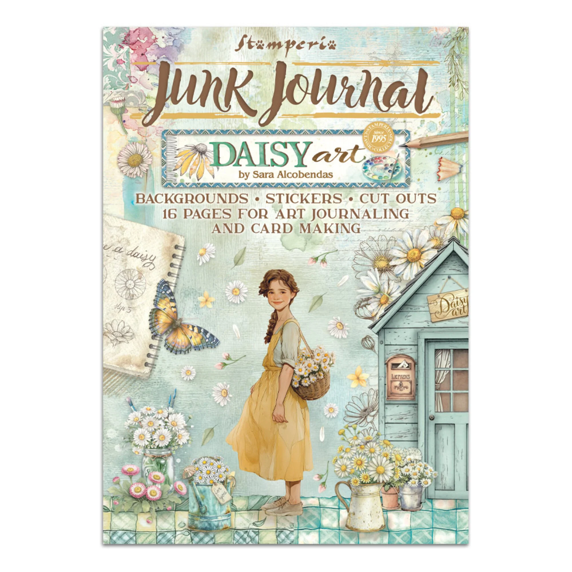 Stamperia Junk Journal Daisy Art