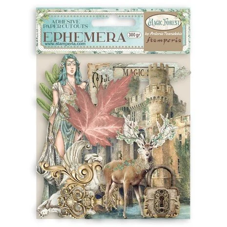 Stamperia – Adhesive Paper Cut Outs Ephemera Magic Forest