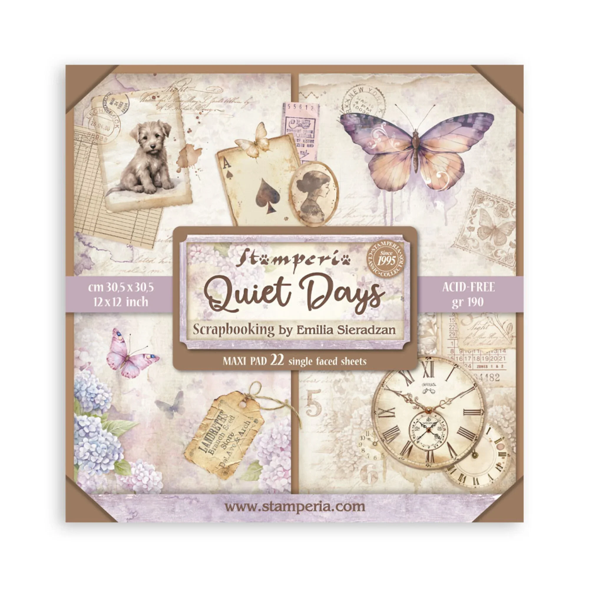 Stamperia Quiet days papierset