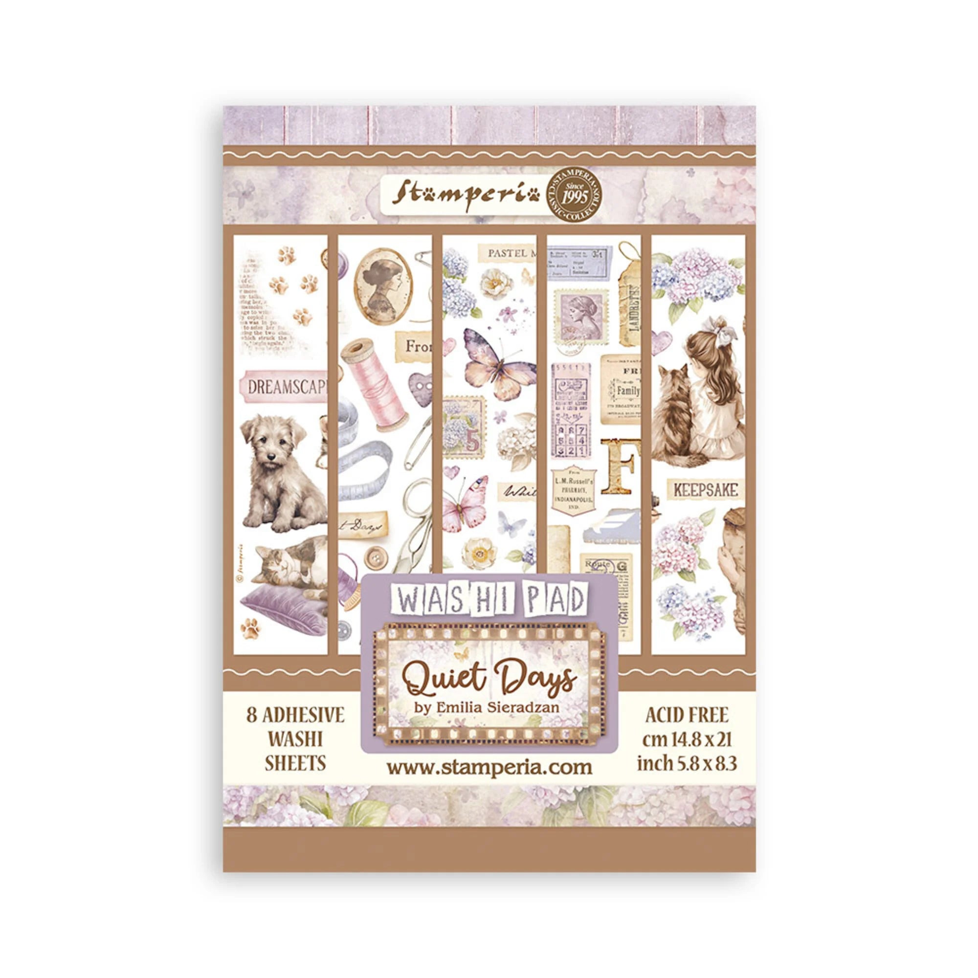 Stamperia Quiet days washi pad