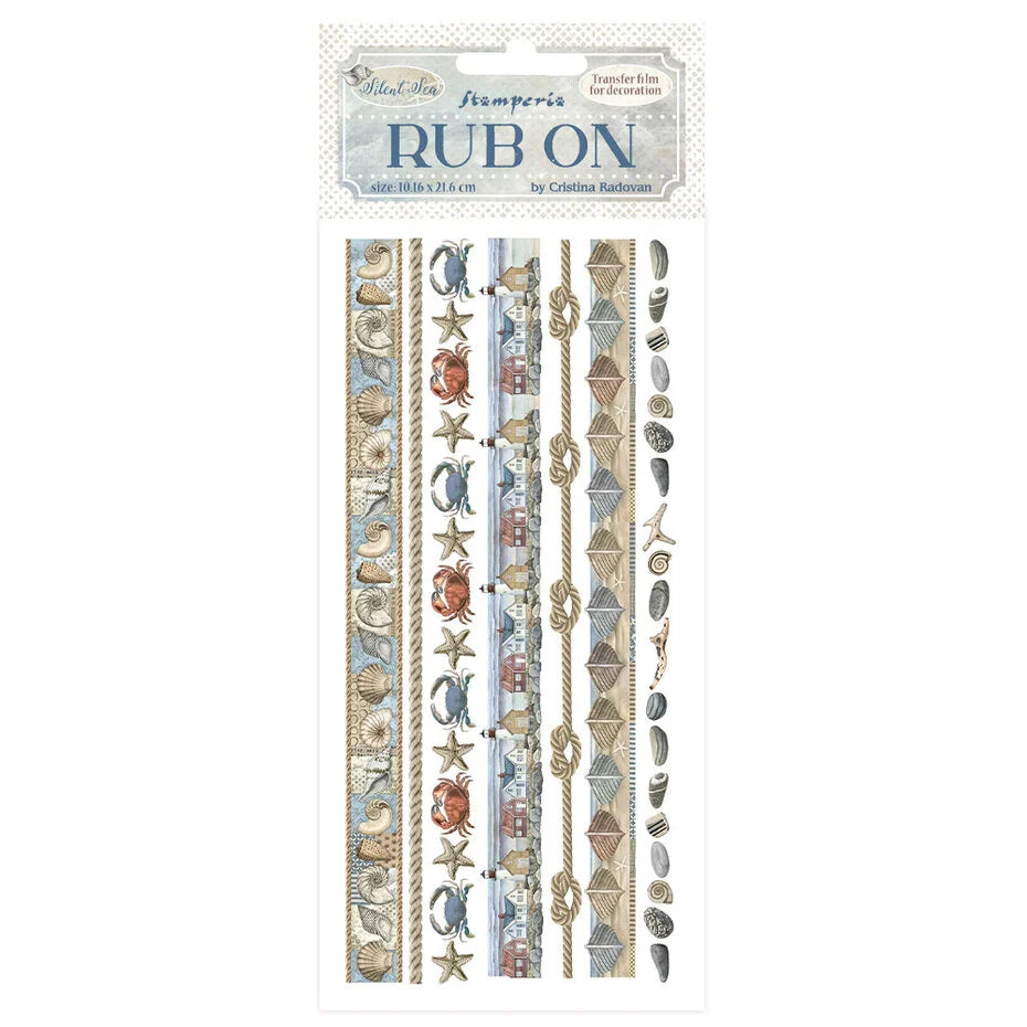 Stamperia Silent Sea rub-ons