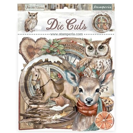 Stamperia – The Owl’s House – Die Cuts Stamperia – The Owl’s House – Die Cuts