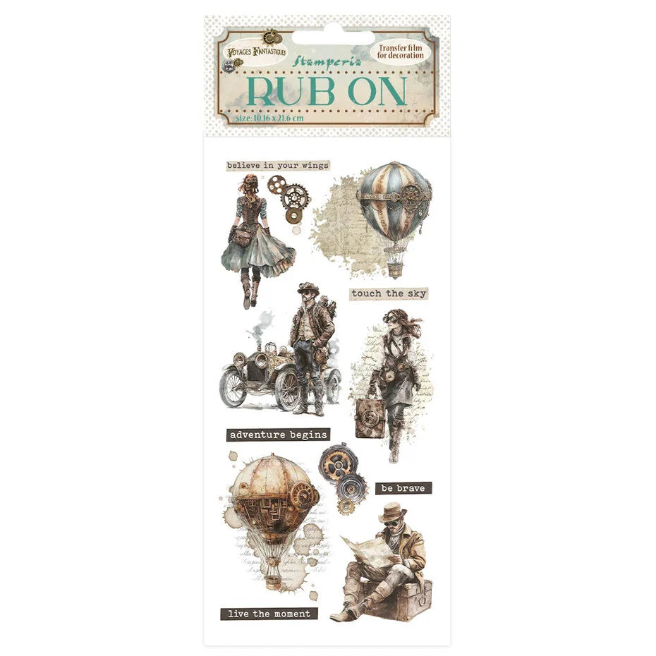 Stampoeria voyages fantastiques rub ons