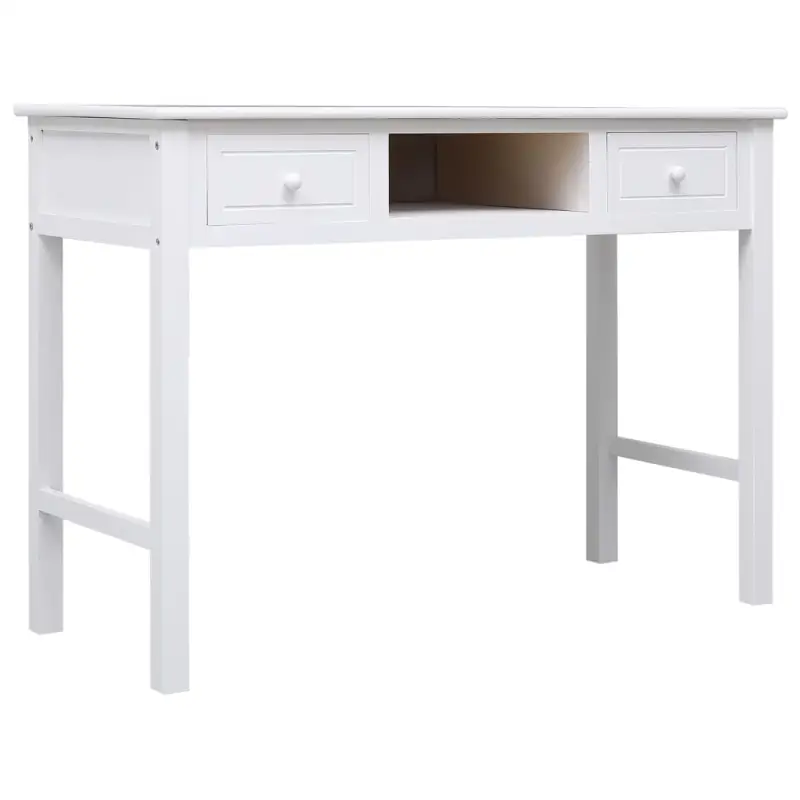 Stijlvol massief paulowniahout bureau voor een elegant interieur