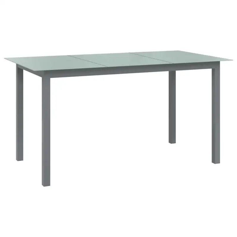 Stijlvolle aluminium tuintafel voor tuin, balkon of terras