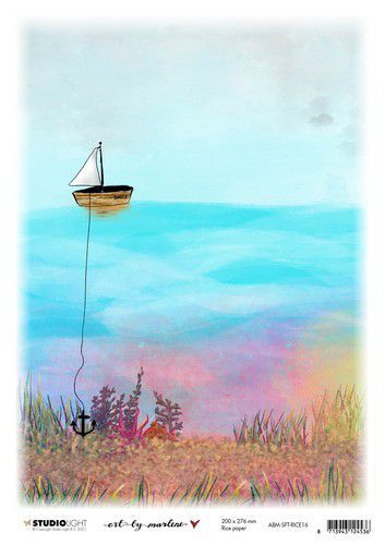 Studio Light – Art by Marlene – RIce Paper