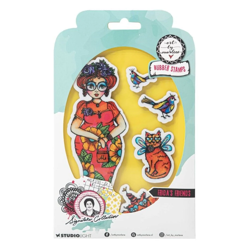 Art  by Marlene – Rubber Stamps – Frida’s Friends