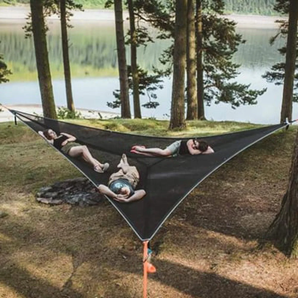 SturdyRest Hangmat met Frame – Comfortabel Ontspannen voor Binnen en Buiten