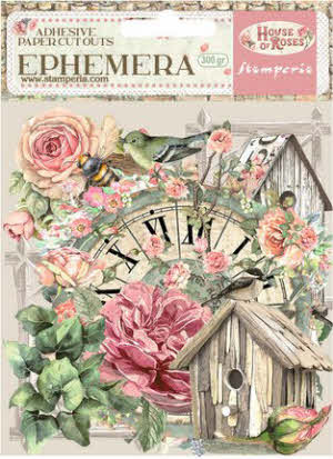 Stamperia – House of Roses – Ephemera 37 pcs Stamperia – House of Roses – Ephemera 37 pcs