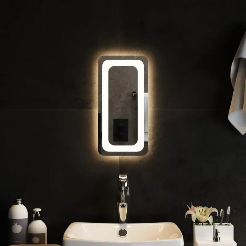 Trendy LED badkamer spiegel met IP65-klasse waterdichtheid