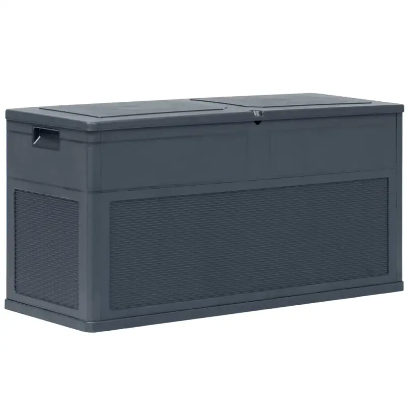 Trendy opbergbox voor buiten voor het opbergen van kussens en dekens