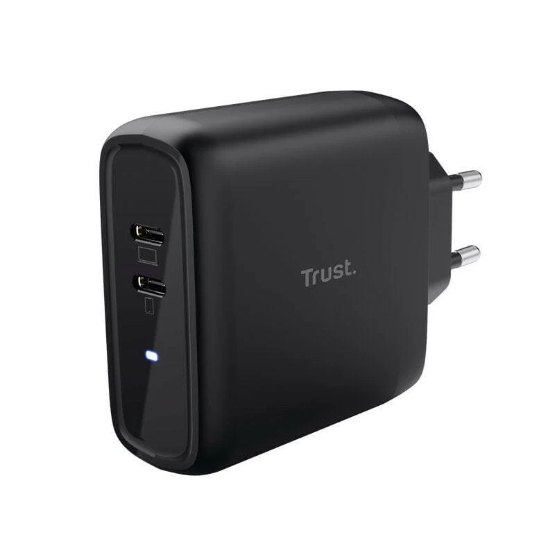 Trust Maxo 65W 2-Poort USB-C Charger Black