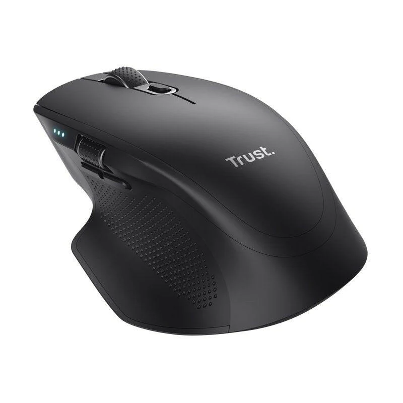 Trust Ozaa+ Multi-Connect Wireless Mouse zwart