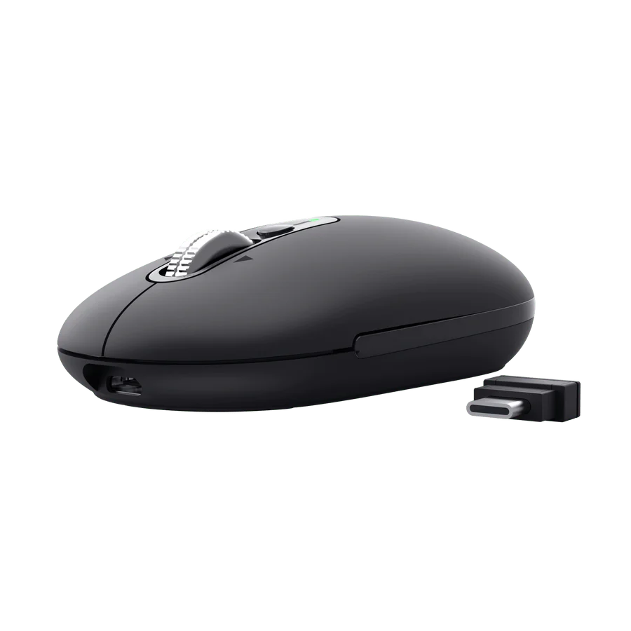 Trust Seron Hyperscrol Multi-Device Wireless Mouse Black
