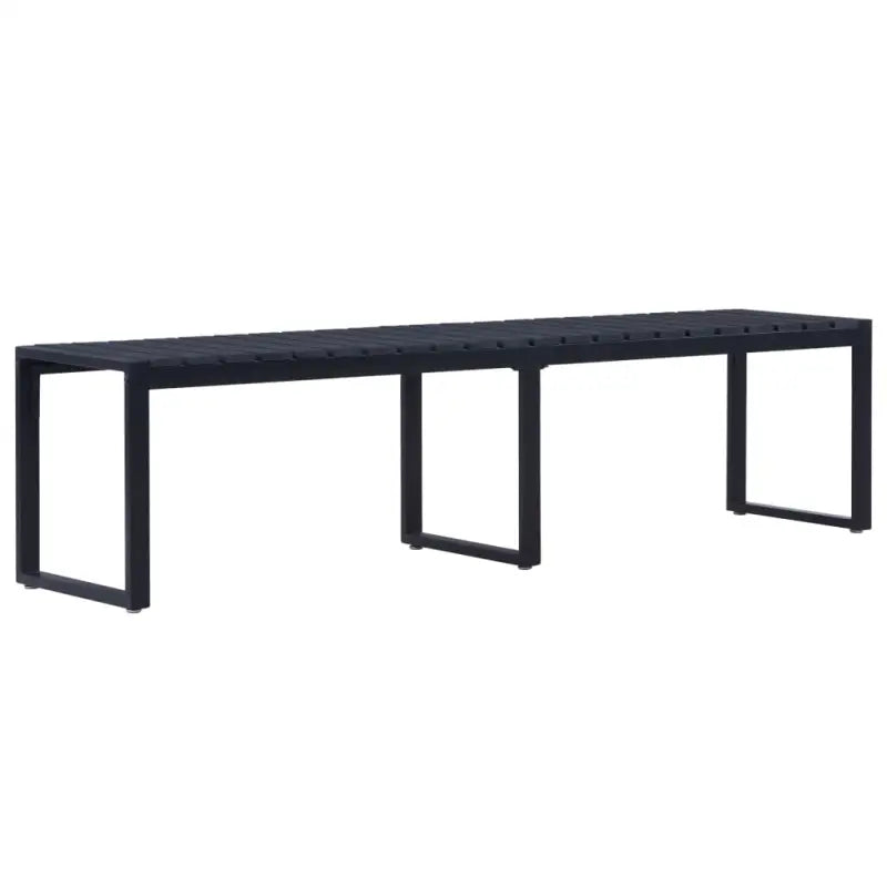 Tuinbank met ijzeren frame voor een gezellige buitenruimte