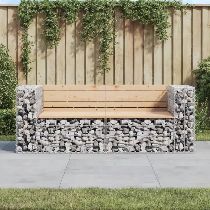Tuinbank van massief grenenhout voor buitenruimte