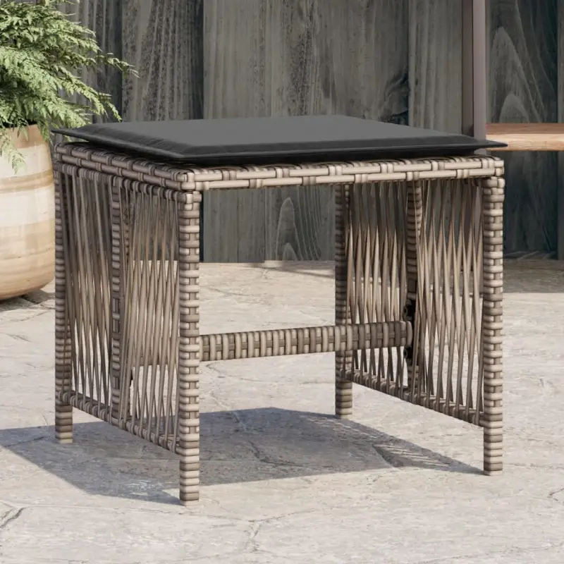 Tuinkrukken met poly rattan voor een comfortabele zitervaring