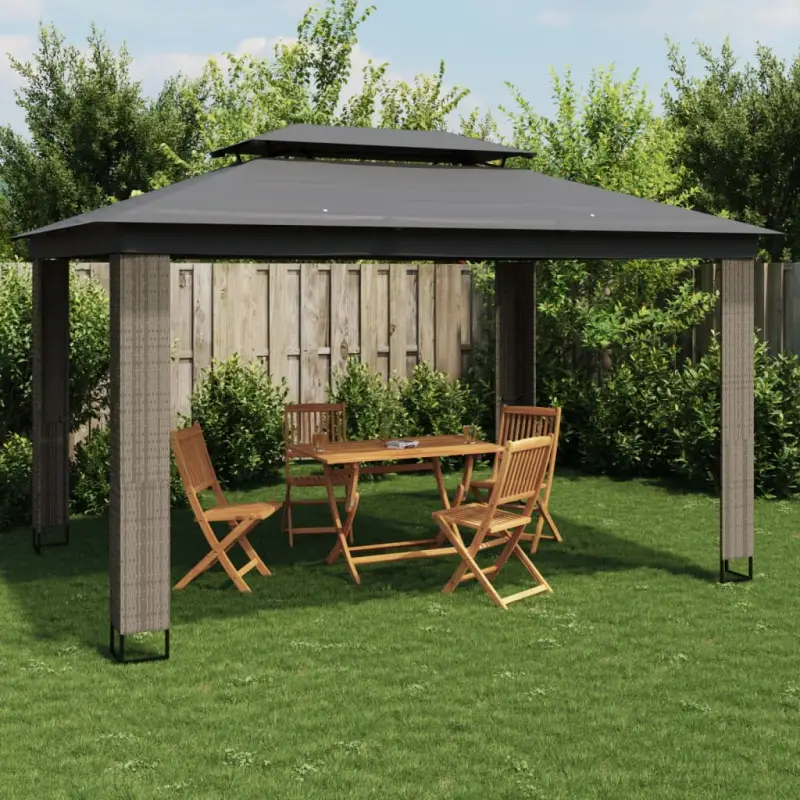 Tuinpaviljoen voor sterke wind en langdurig buitengebruik