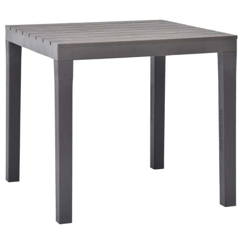 Tuintafel met gelat ontwerp voor buiten genieten
