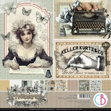Ciao Bella – Typographic – Patterns Pad 12×12