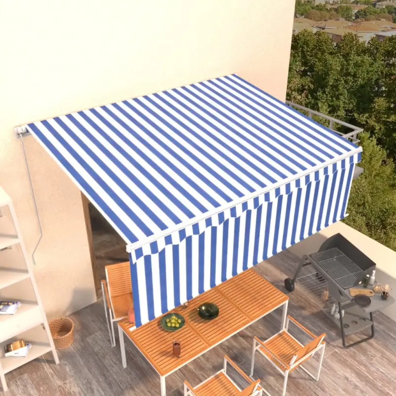 Uitschuifbare Buitenluifel met Aluminium Frame