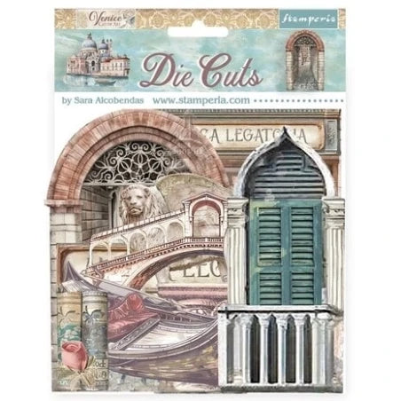 Stamperia – Venice City of Art – Die Cuts (38 pcs) Stamperia – Venice City of Art – Die Cuts (38 pcs)