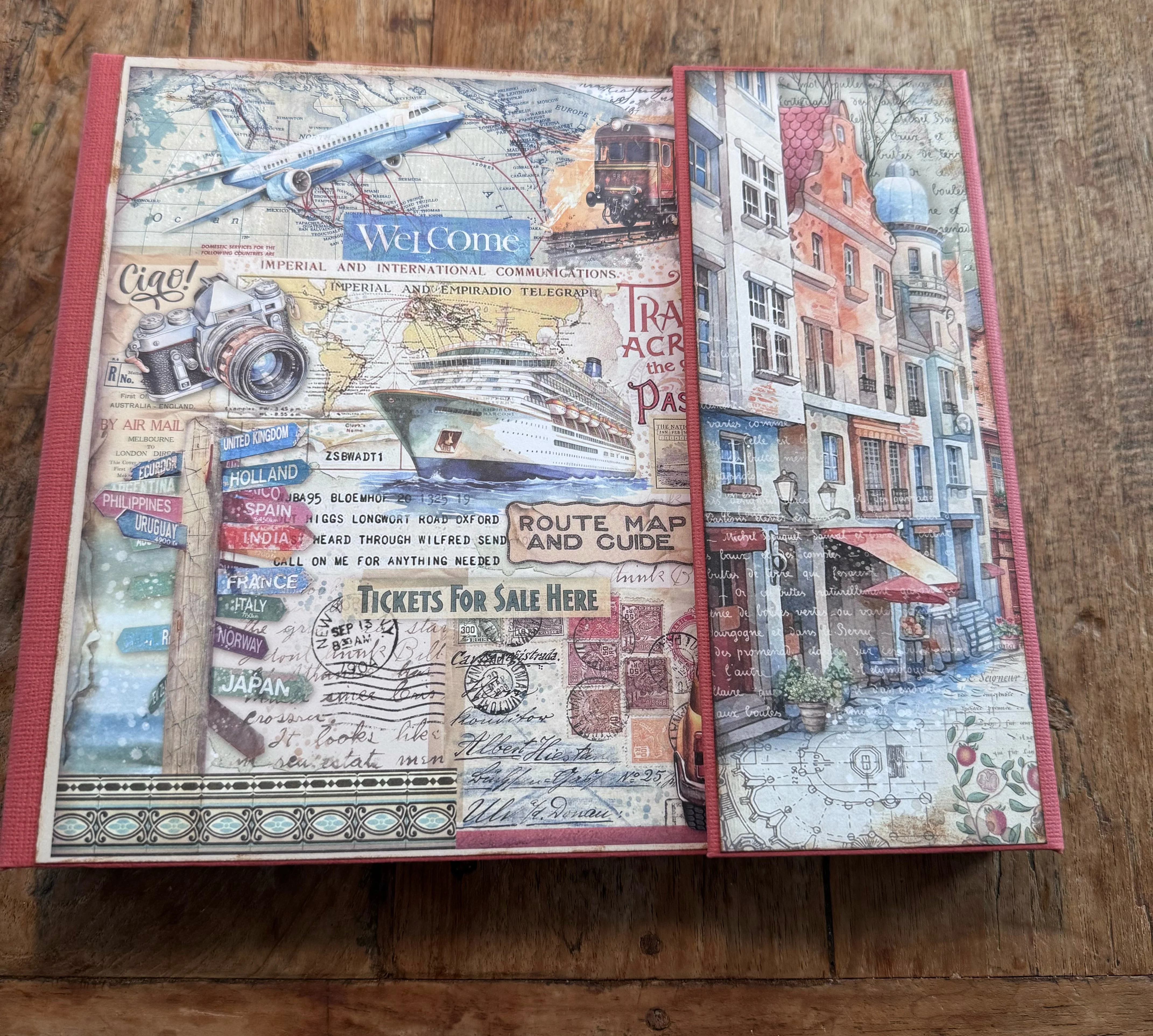 Workshop folioalbum Art of travelling Workshop folioalbum Art of travelling