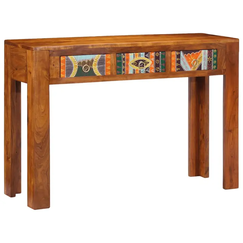 Wandtafel van massief acaciahout voor woonkamer en slaapkamer