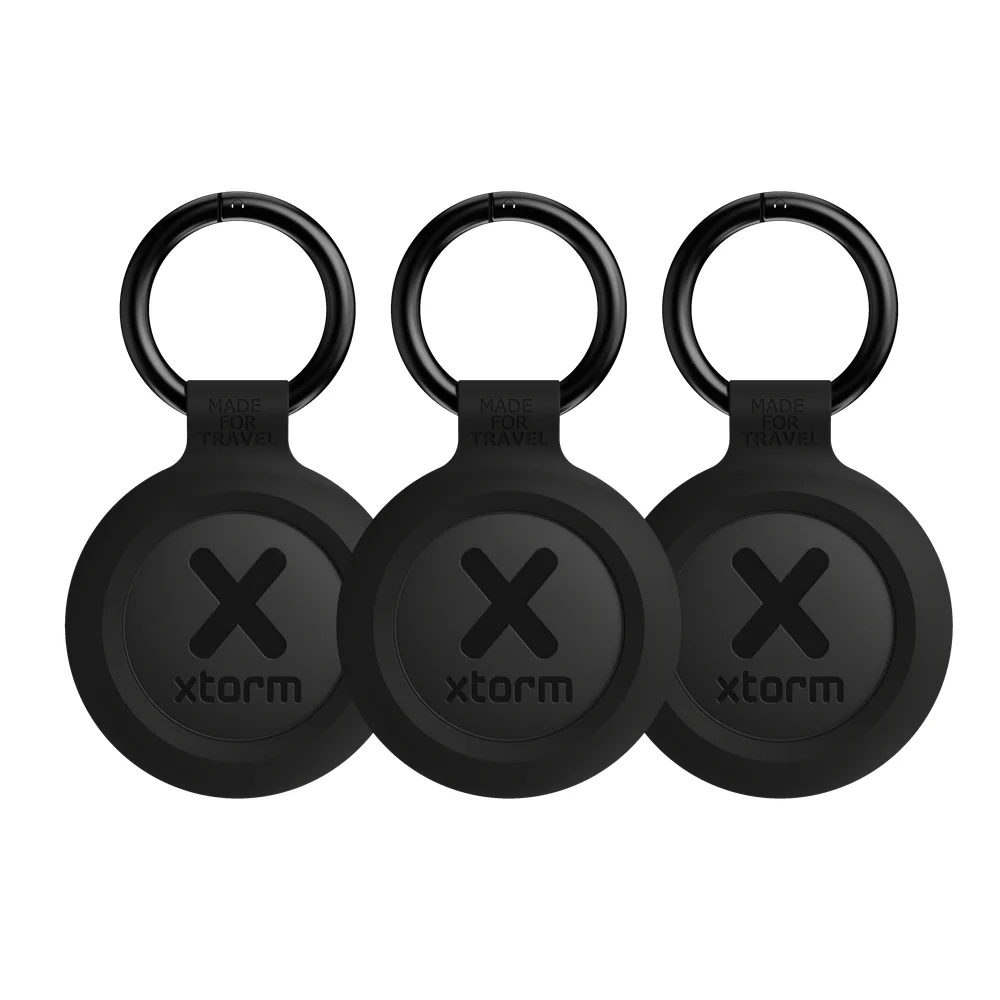 Xtorm TravelTag 3-Pack Zwart (iOS & Android) XTAG2GA11-3PACK