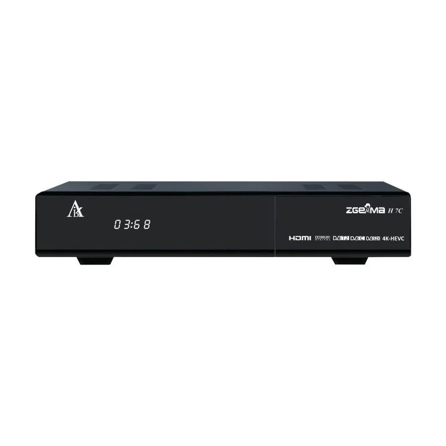 Zgemma H7C | 4K UHD | HEVC | 2x Cable & 1x Sat